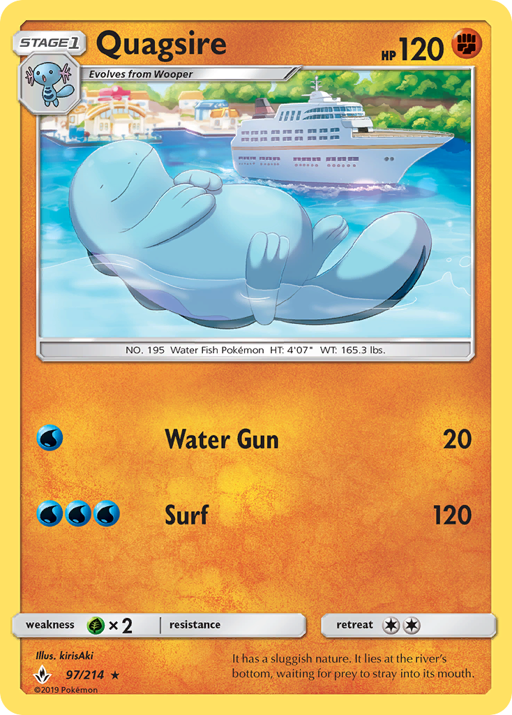 Quagsire - 097/214 - Unbroken Bonds