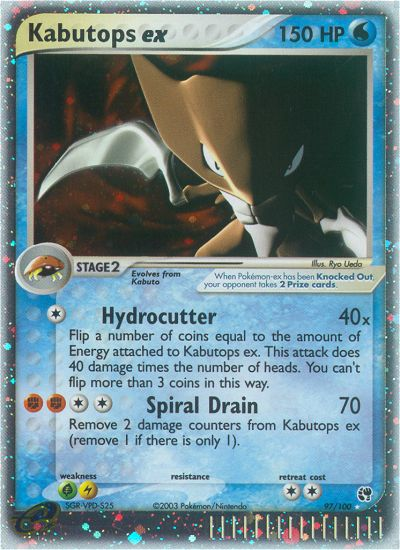 Kabutops ex - 097/100 - Sandstorm