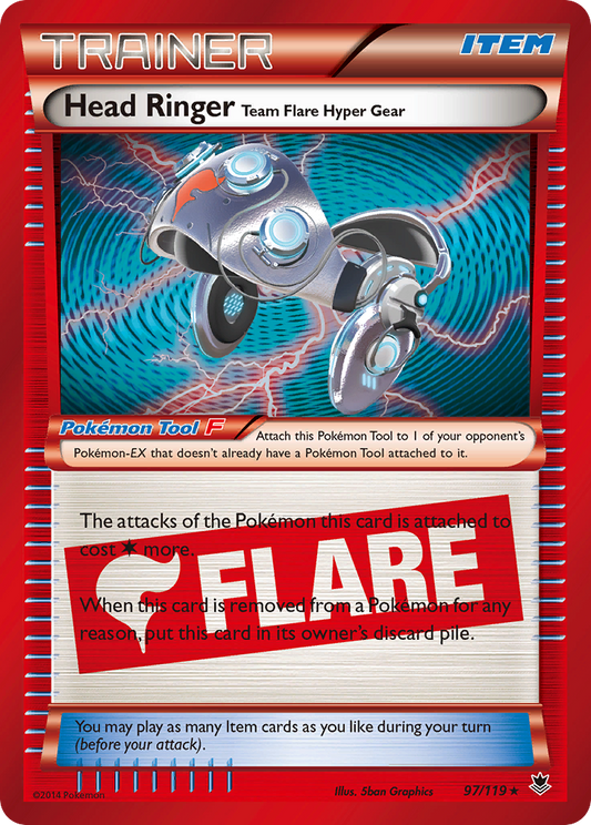 Head Ringer Team Flare Hyper Gear - 097/119 - Phantom Forces