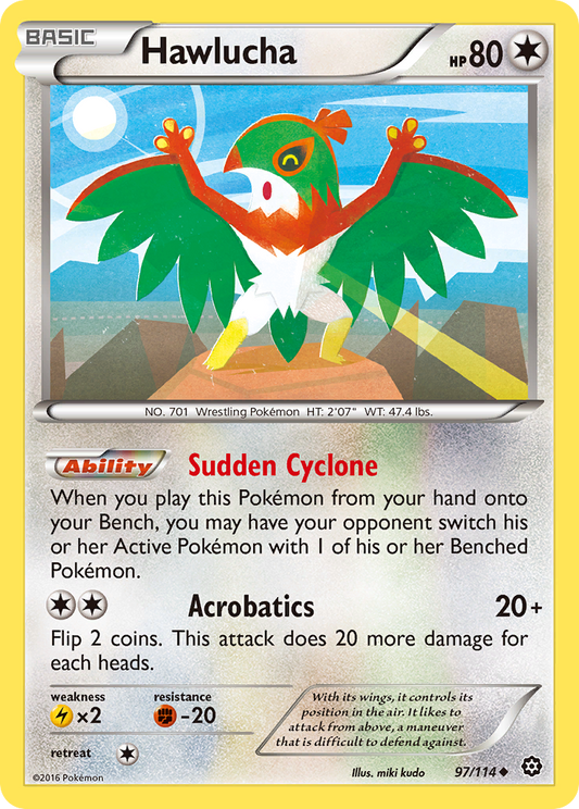 Hawlucha - 097/114 - Steam Siege