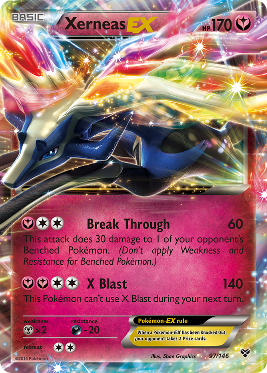 Xerneas-EX - 097/146 - XY