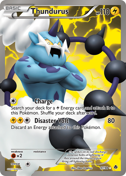 Thundurus - 97/98 - Emerging Powers