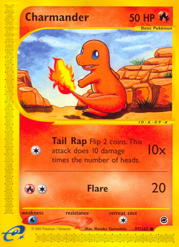 Charmander - 097/165 - Expedition Base Set