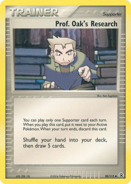 Prof. Oak's Research - 098/112 - FireRed & LeafGreen