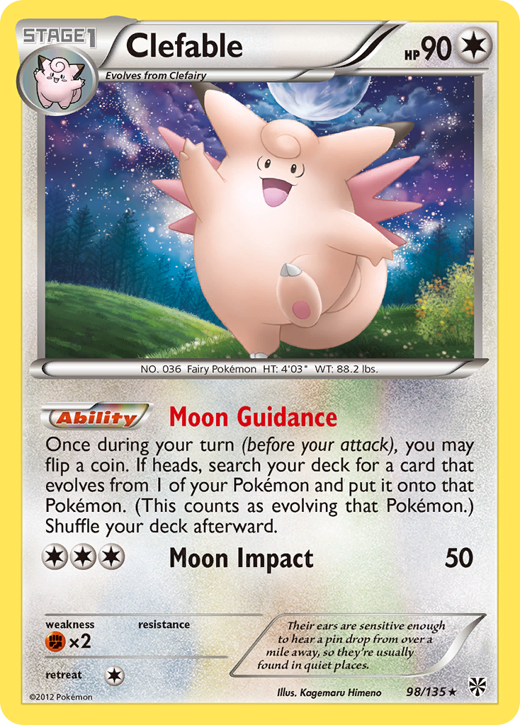 Clefable - 098/135 - Plasma Storm