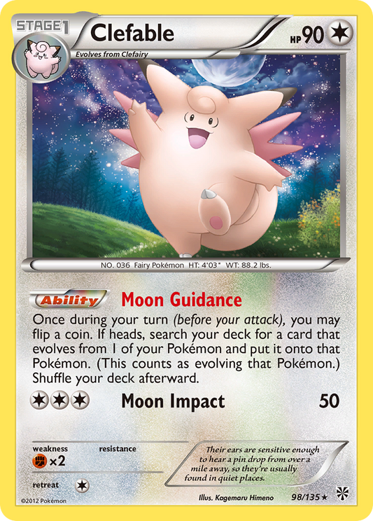 Clefable - 098/135 - Plasma Storm