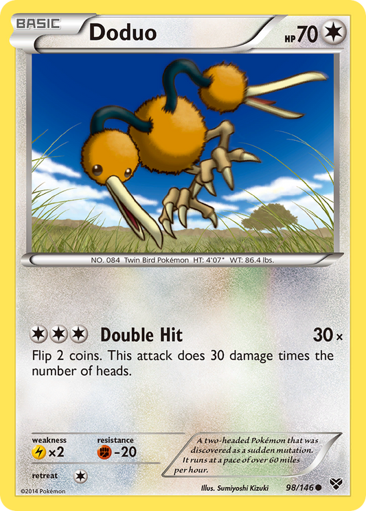 Doduo - 098/146 - XY