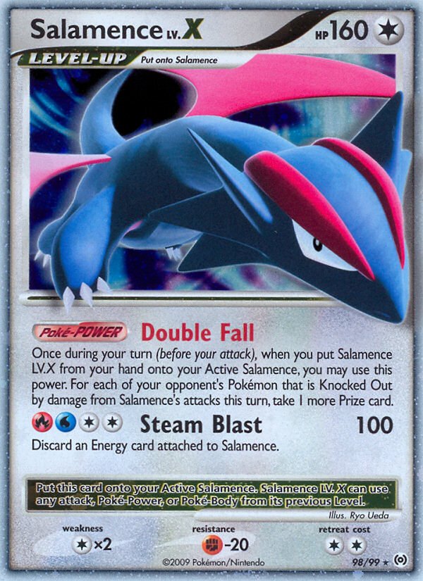 Salamence LV.X - 98/99 - Arceus