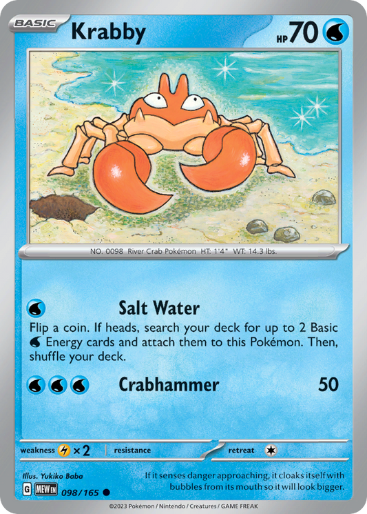 Krabby - 098/165 - 151