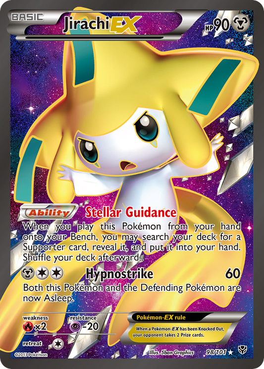 Jirachi-EX - 098/101 - Plasma Blast