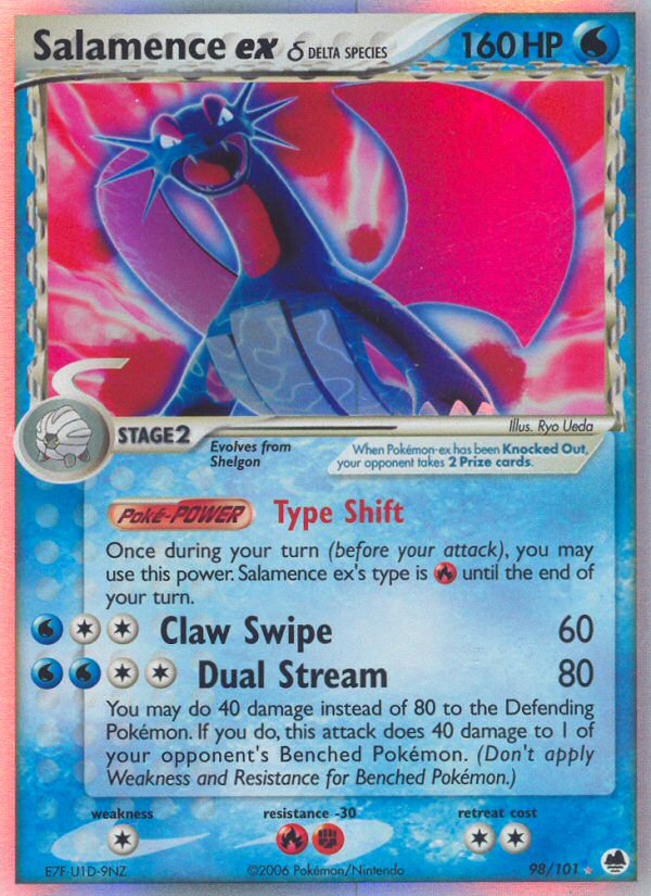 Salamence ex ? - 098/101 - Dragon Frontiers