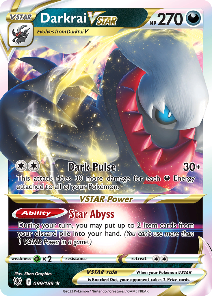 Darkrai VSTAR - 099/189 - Astral Radiance