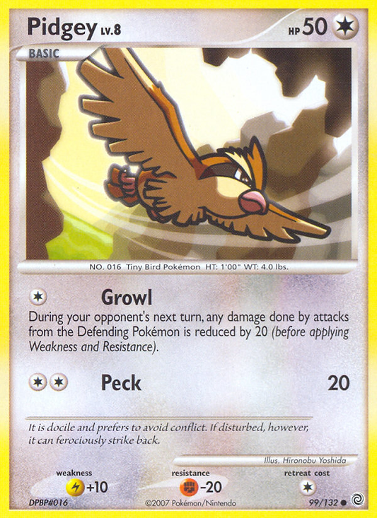 Pidgey - 099/132 - Secret Wonders