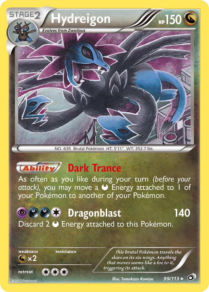 Hydreigon - 099/113 - Legendary Treasures