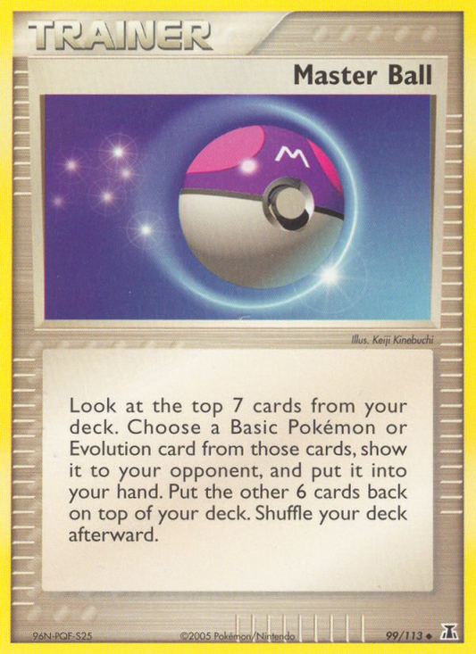 Master Ball - 099/113 - Delta Species