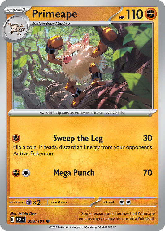 Primeape - 099/191 - Surging Sparks