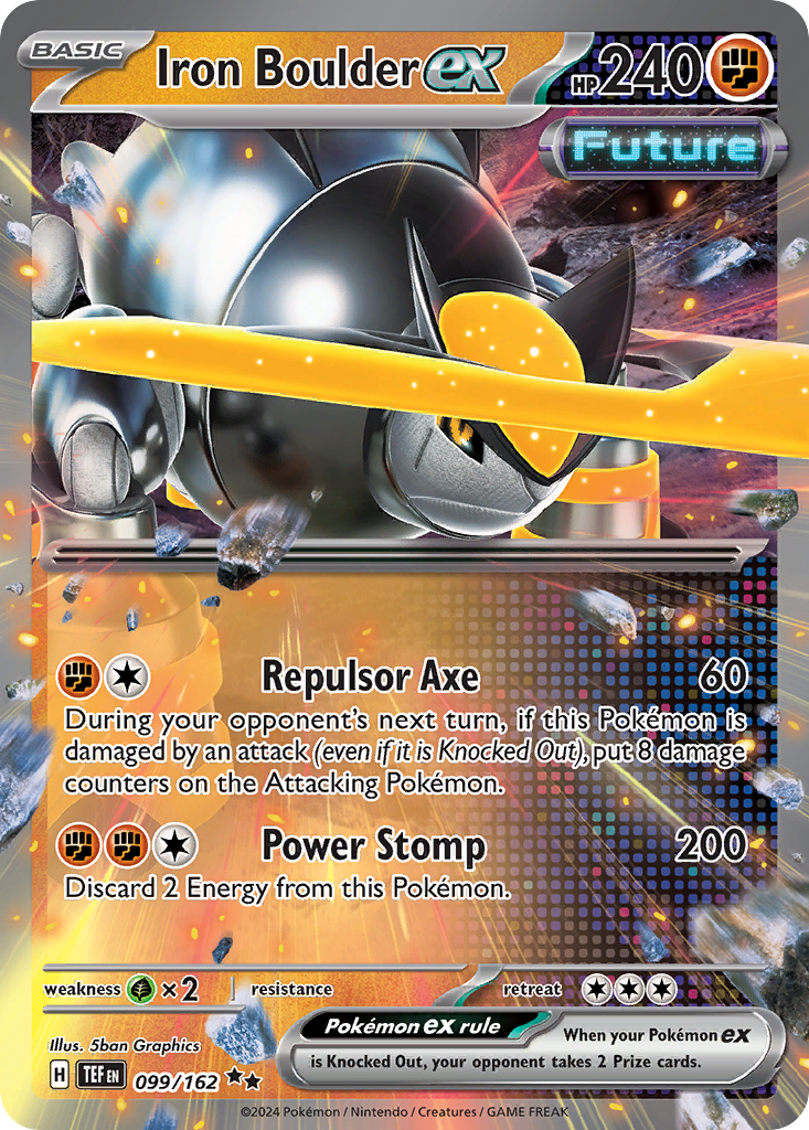 Iron Boulder ex - 099/162 - Temporal Forces