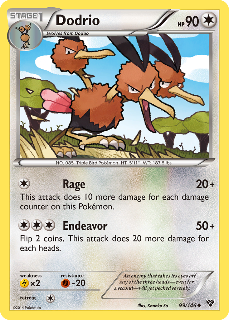 Dodrio - 099/146 - XY