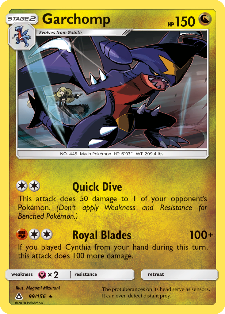 Garchomp - 099/156 - Ultra Prism