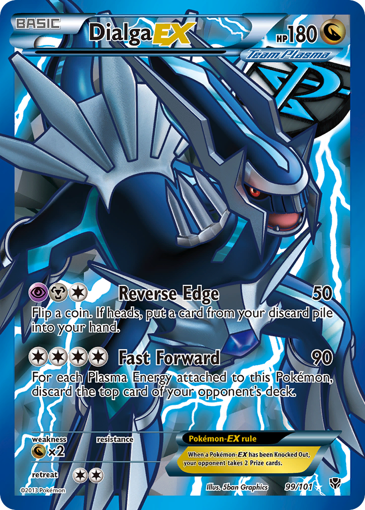 Dialga-EX - 099/101 - Plasma Blast