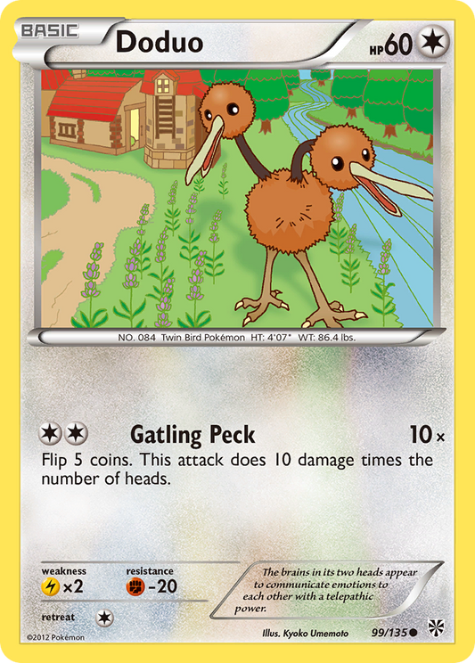 Doduo - 099/135 - Plasma Storm