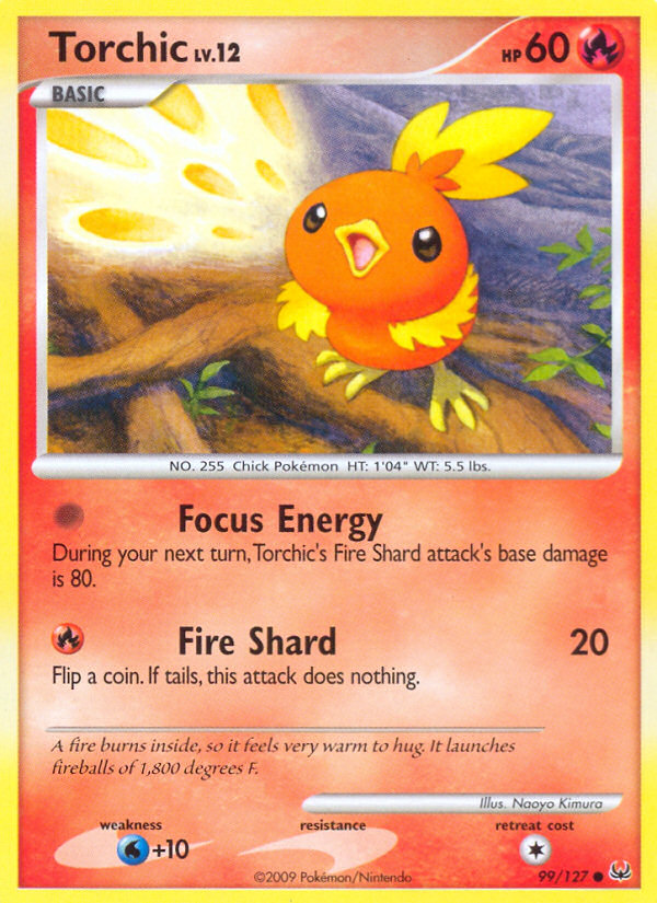 Torchic - 099/127 - Platinum