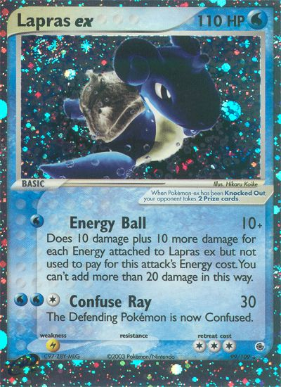 Lapras ex - 099/109 - Ruby & Sapphire