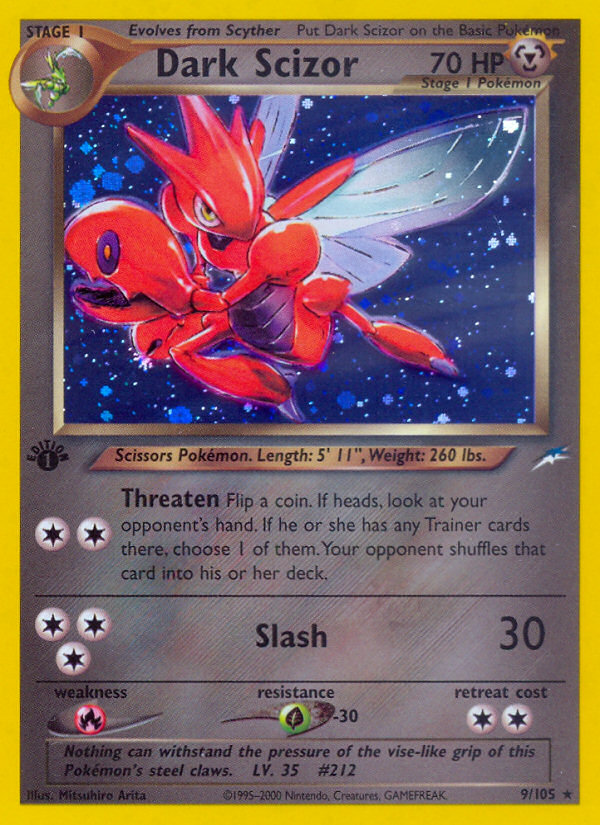 Dark Scizor - 009/105 - Neo Destiny