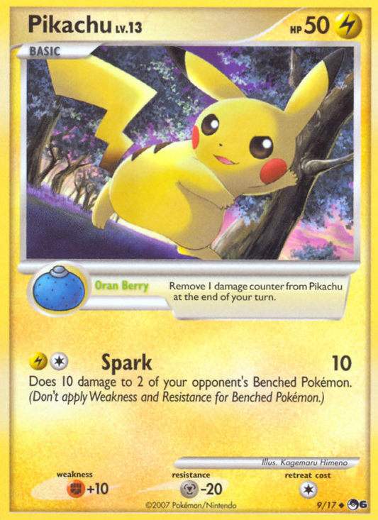 Pikachu - 09/17 - POP Series 6