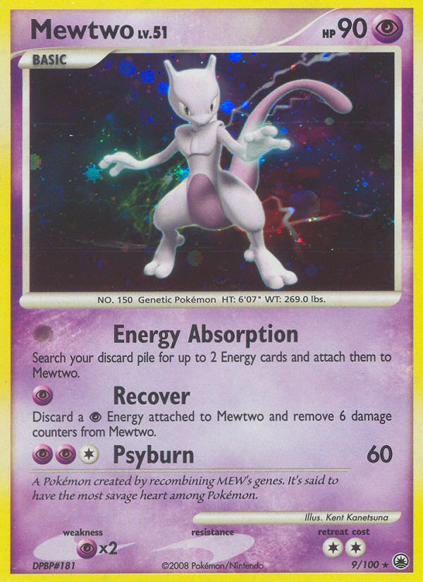 Mewtwo - 009/100 - Majestic Dawn