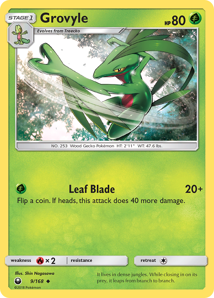 Grovyle - 009/168 - Celestial Storm