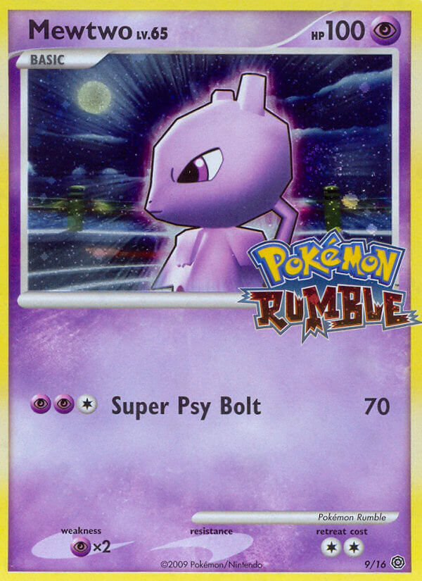 Mewtwo - 09/16 - Pokémon Rumble