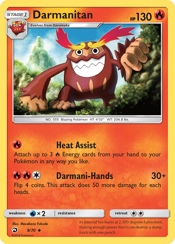 Darmanitan - 09/70 - Dragon Majesty