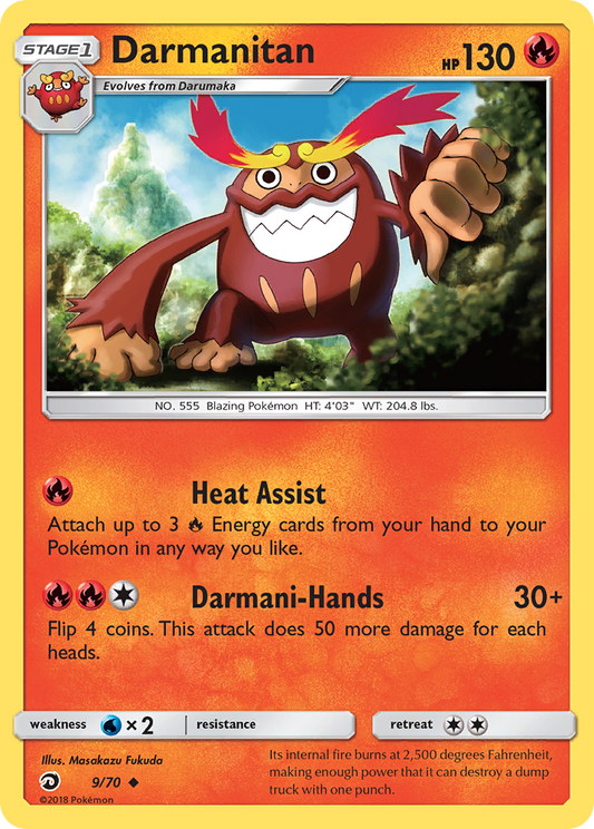 Darmanitan - 09/70 - Dragon Majesty