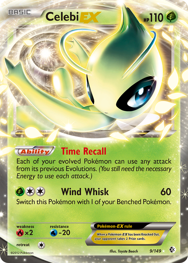 Celebi-EX - 009/149 - Boundaries Crossed