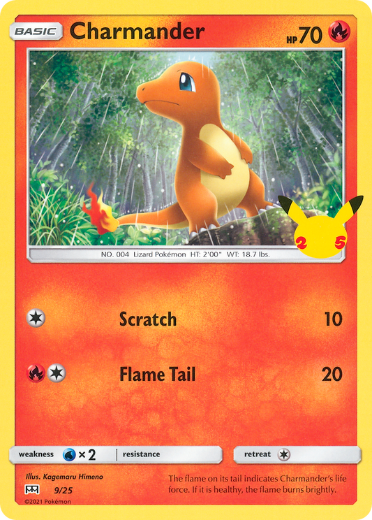 Charmander - 09/25 - McDonald's Collection 2021