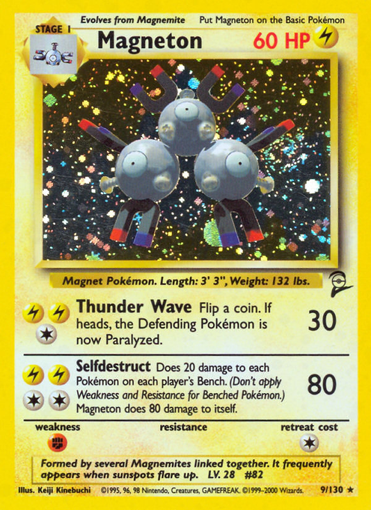 Magneton - 009/130 - Base Set 2