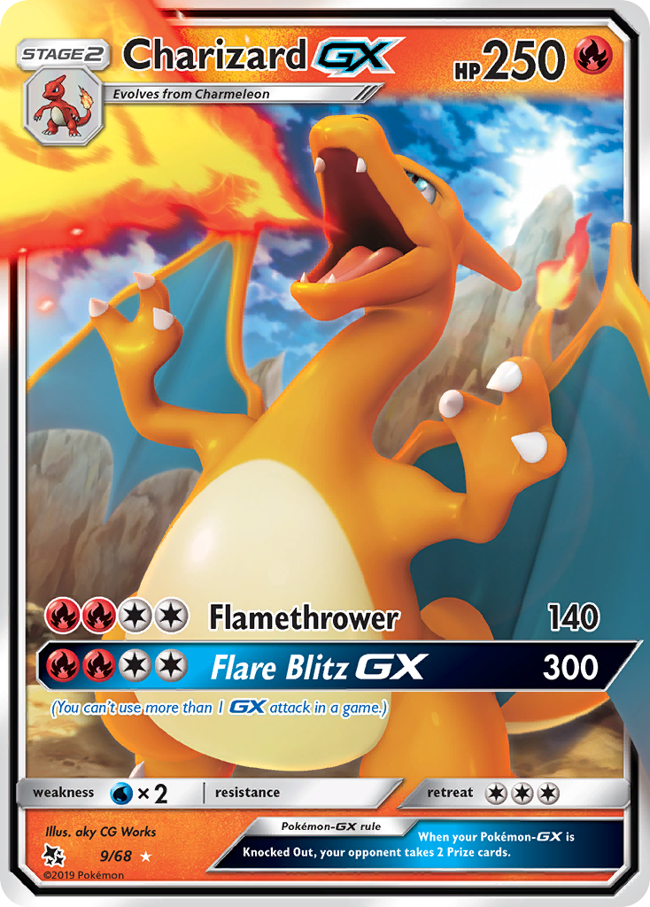 Charizard-GX - 09/68 - Hidden Fates