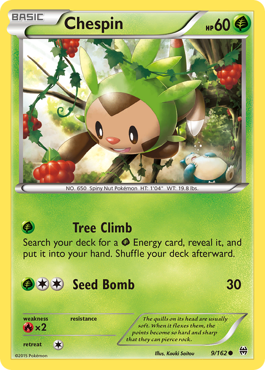 Chespin - 009/162 - BREAKthrough