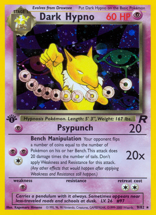 Dark Hypno - 09/82 - Team Rocket