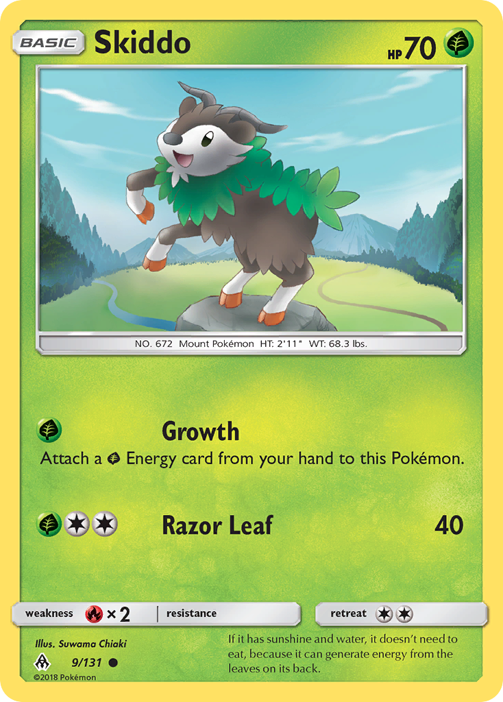 Skiddo - 009/131 - Forbidden Light