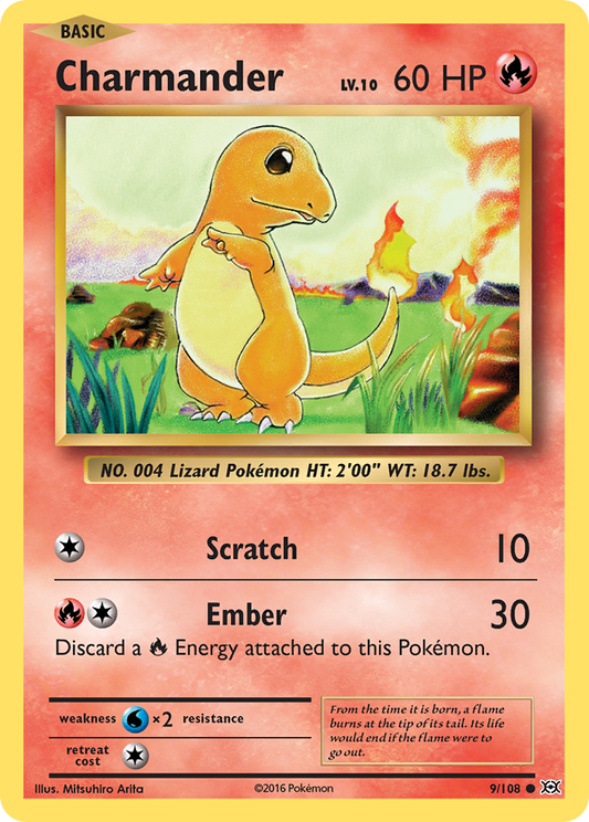 Charmander - 009/108 - Evolutions