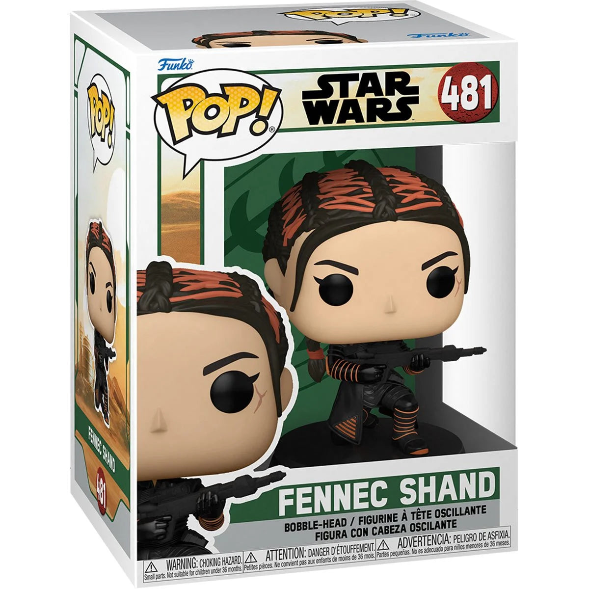 Star Wars: Book of Boba Fett Fennec Shand Pop! Vinyl Figure