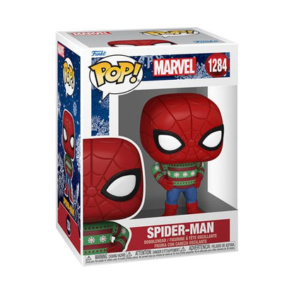 Marvel Holiday Spider-Man Sweater Funko Pop! Vinyl Figure #1284