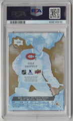 2021 Upper Deck Ice Cole Caufield Gold 14/25 - PSA 10