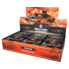World of Tanks - The Card Game: Twinfire Booster Display