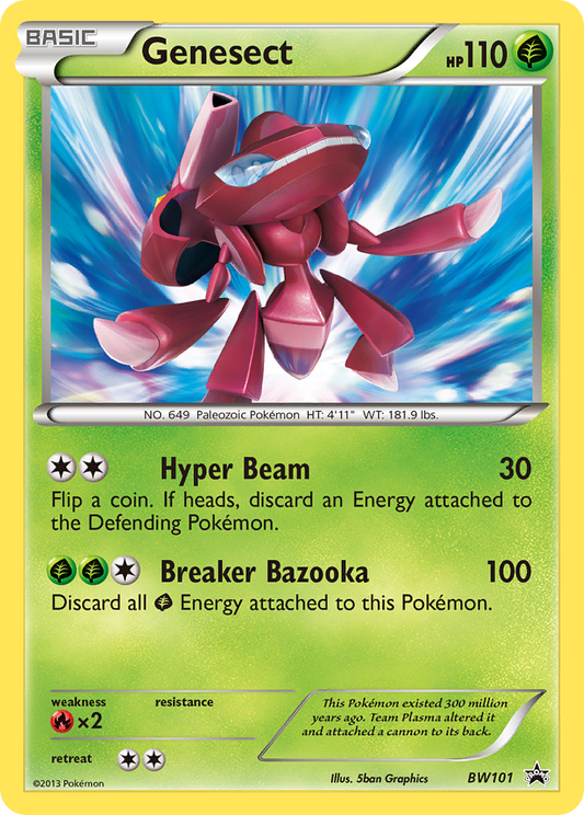 Genesect - BW101 - BW Black Star Promos