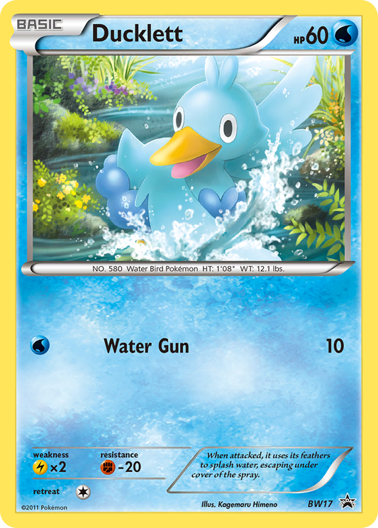 Ducklett - BW17 - BW Black Star Promos