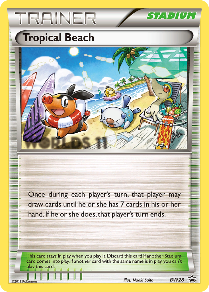 Tropical Beach - BW28 - BW Black Star Promos