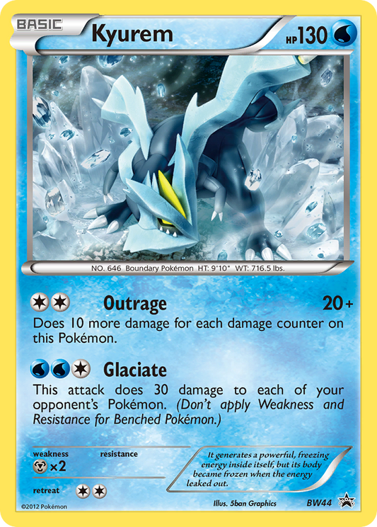 Kyurem - BW44 - BW Black Star Promos